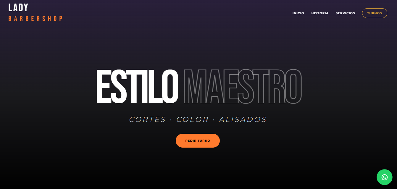 Lady Barber — Identidad Visual